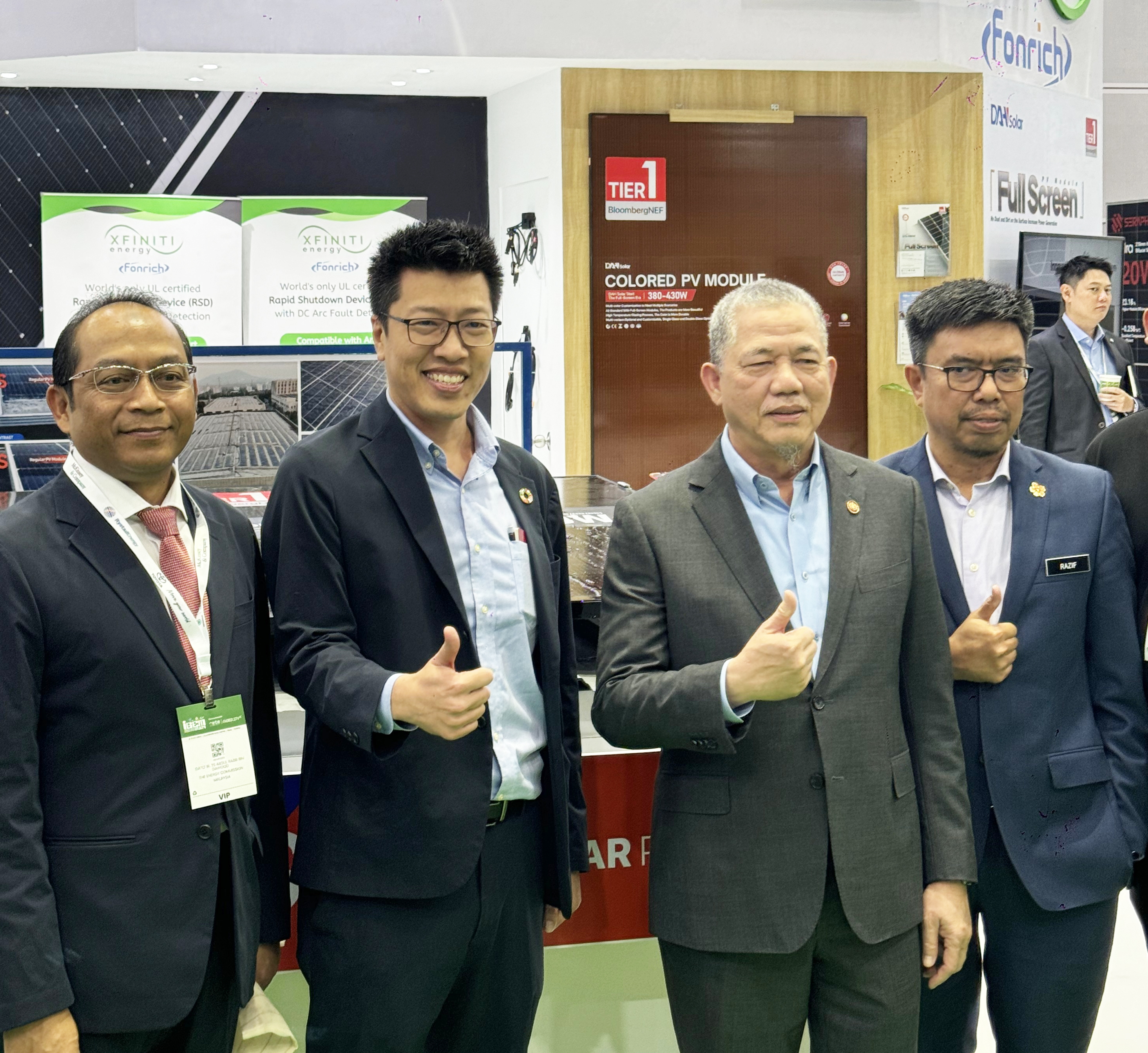 马来西亚IGEM|丰郅新能源展示多个MLPE产品和AFCI方案