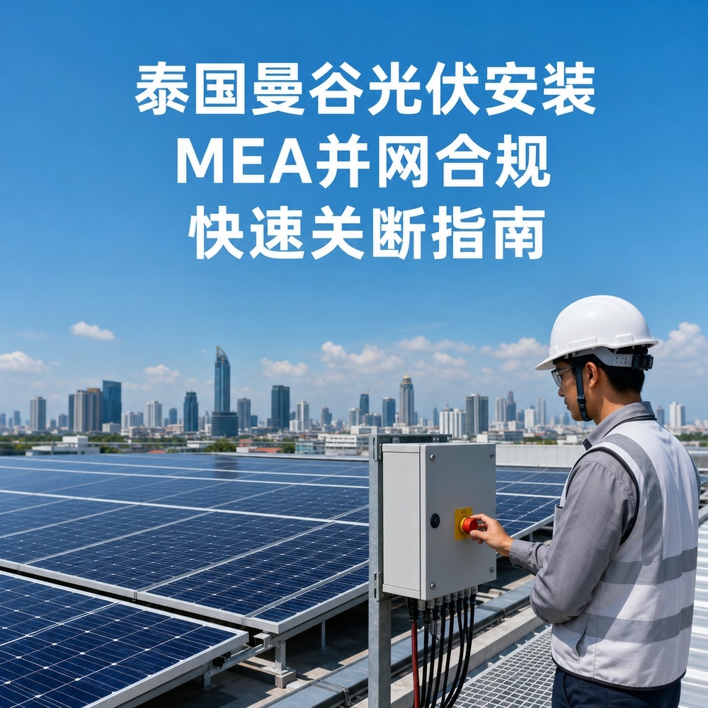 泰国曼谷光伏安装：MEA并网合规快速关断指南