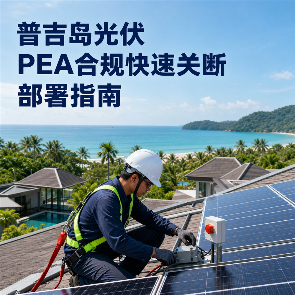 普吉岛光伏：PEA法规下如何部署合规的快速关断设备？