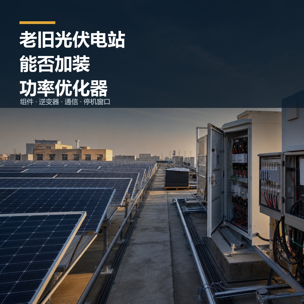 老旧光伏电站能否加装功率优化器(pic1)