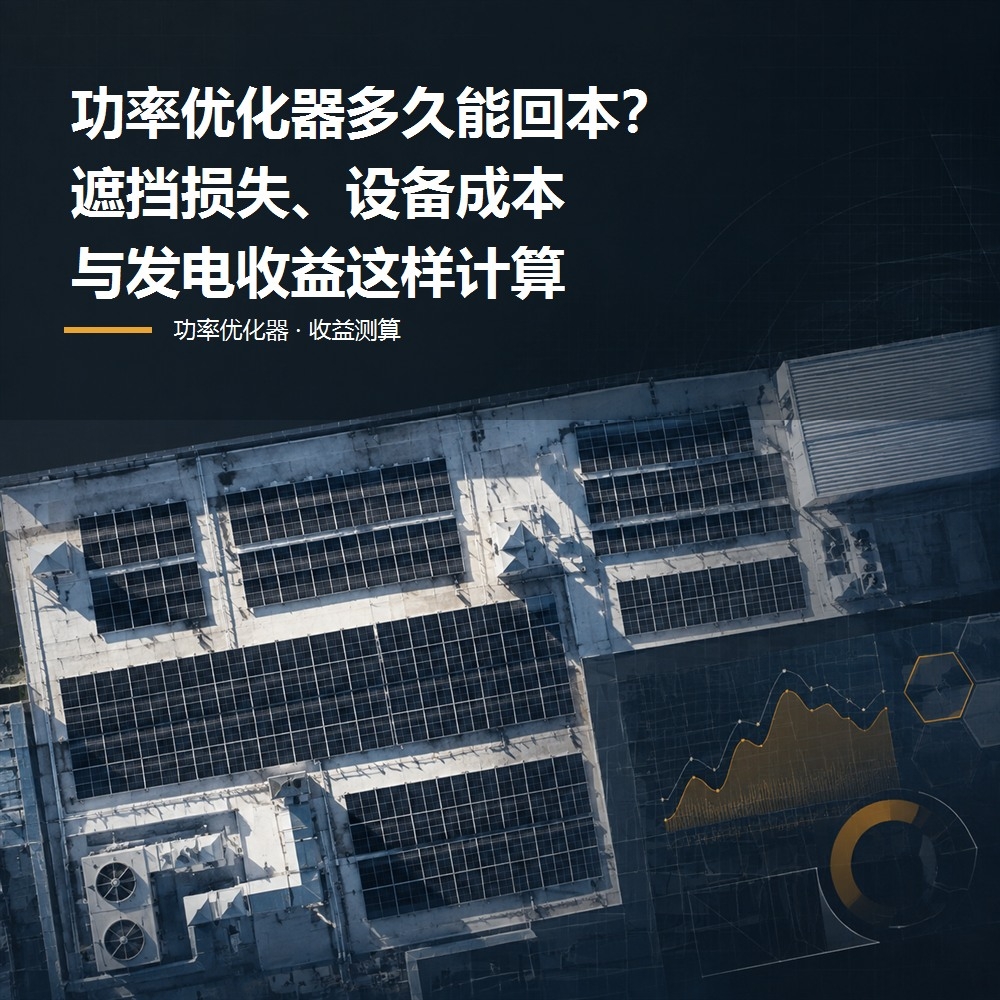 功率优化器多久能回本?遮挡损失、设备成本与发电收益这样计算(pic1)