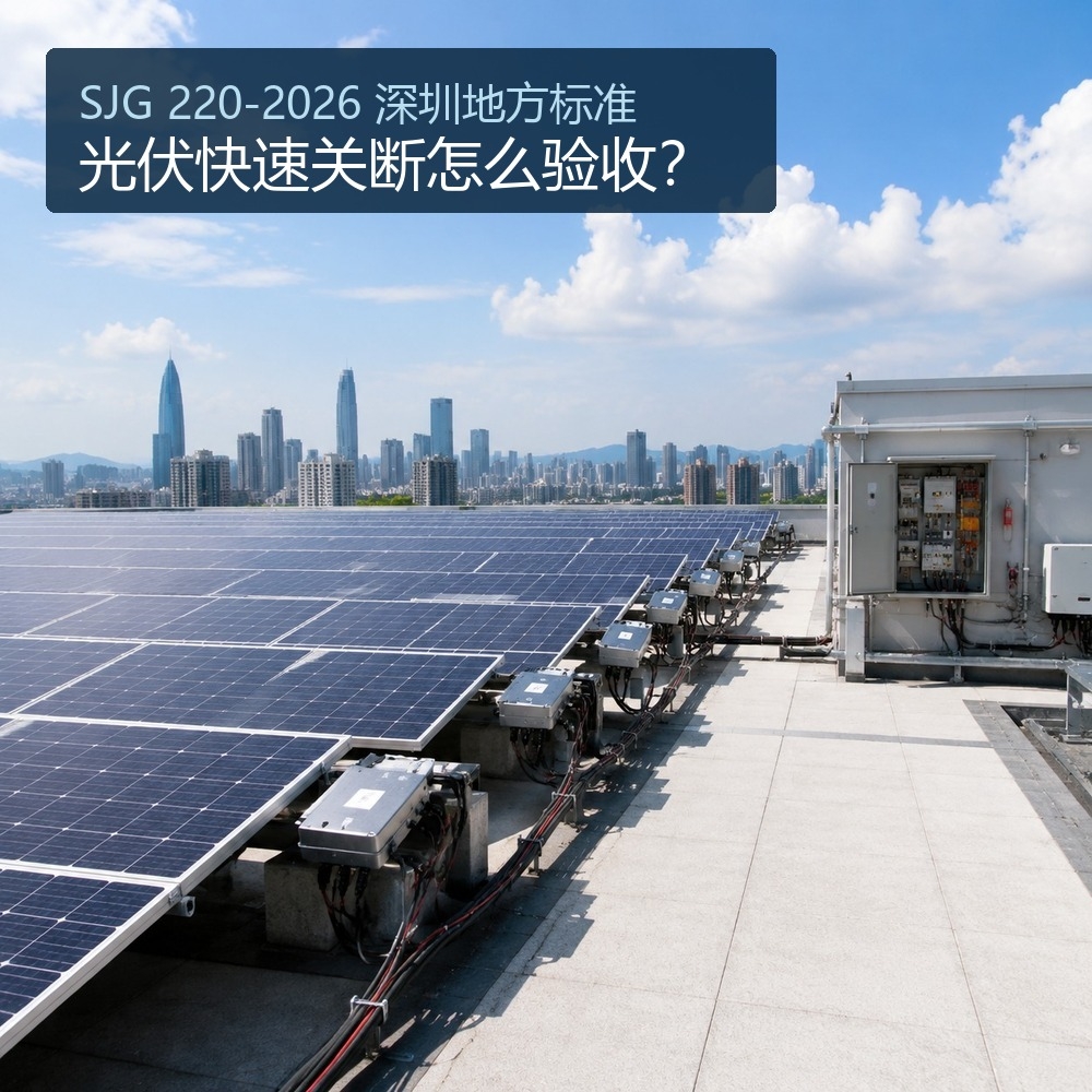 深圳光伏新规 SJG 220-2026 解读:快速关断 30 秒、80V/30V 怎么验收?(pic1)