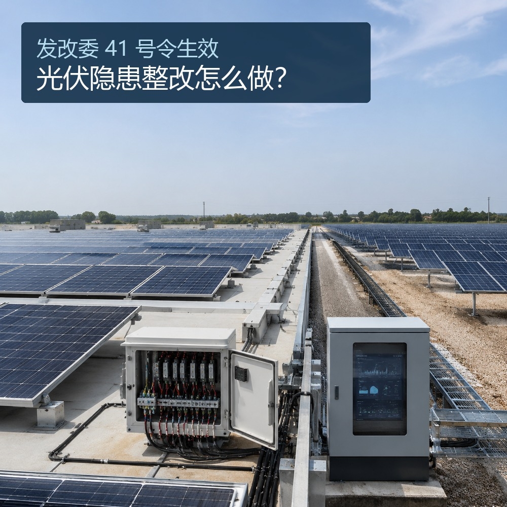 发改委41号令生效:AGC/AVC不合规不只是扣分,光伏电站怎么整改?(pic1)